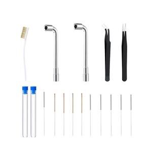 3D Printer Nozzle Cleaning Kit Print Cleaner Tools Cleaning Needles and Tweezers